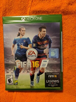 FIFA 16 Xbox One Brand New Alex Morgan Lionel Messi EA Sports Football Soccer