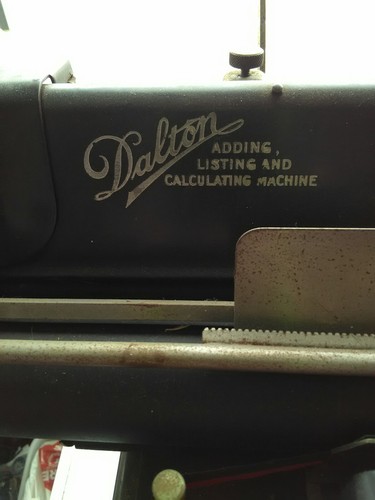 Dalton Adding, Listing abd Calculating Machine