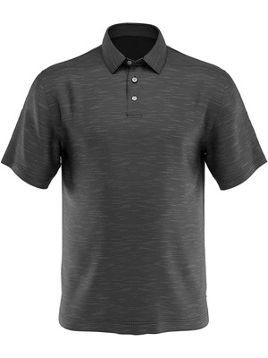 

HYBRID APPAREL Mens Grey Heather Classic Fit Влагоотводящая футболка, Серый, PVKSA062MM