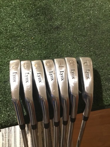 Lynx Parallax Tour Carbon Steel Irons Set 3-PW (No 9) Stiff