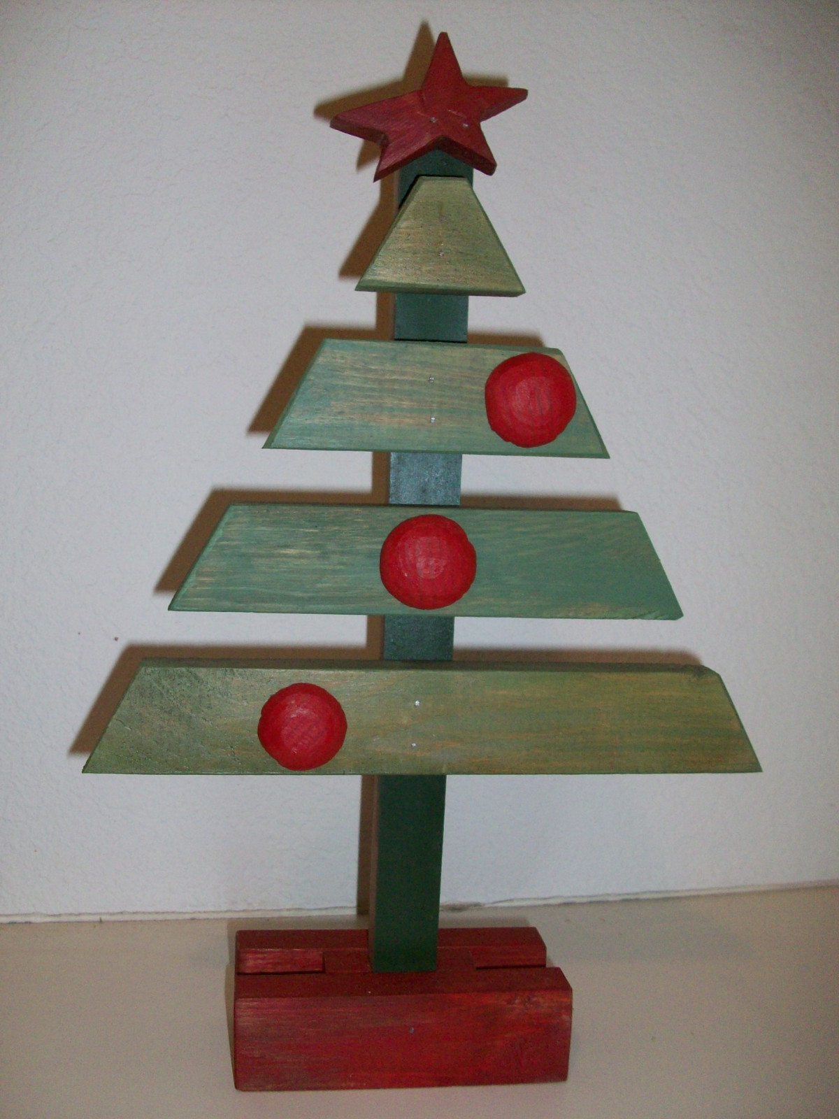 Christmas Tree Collection Handcrafted Handmade wooden Rustic Holiday Decor