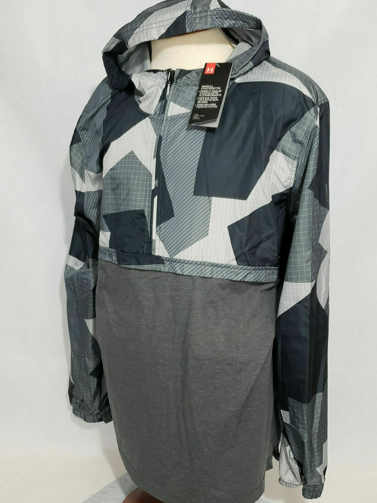 under armour men's wind anorak jacket