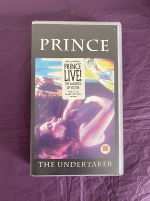 *Prince The Undertaker Symbol Rare Collectors Item Tour VHS - Hype