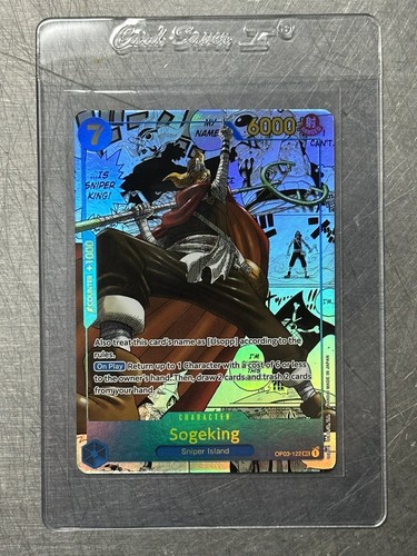 Sogeking One Piece Card Game M/NM OP03-122 SEC Parallel