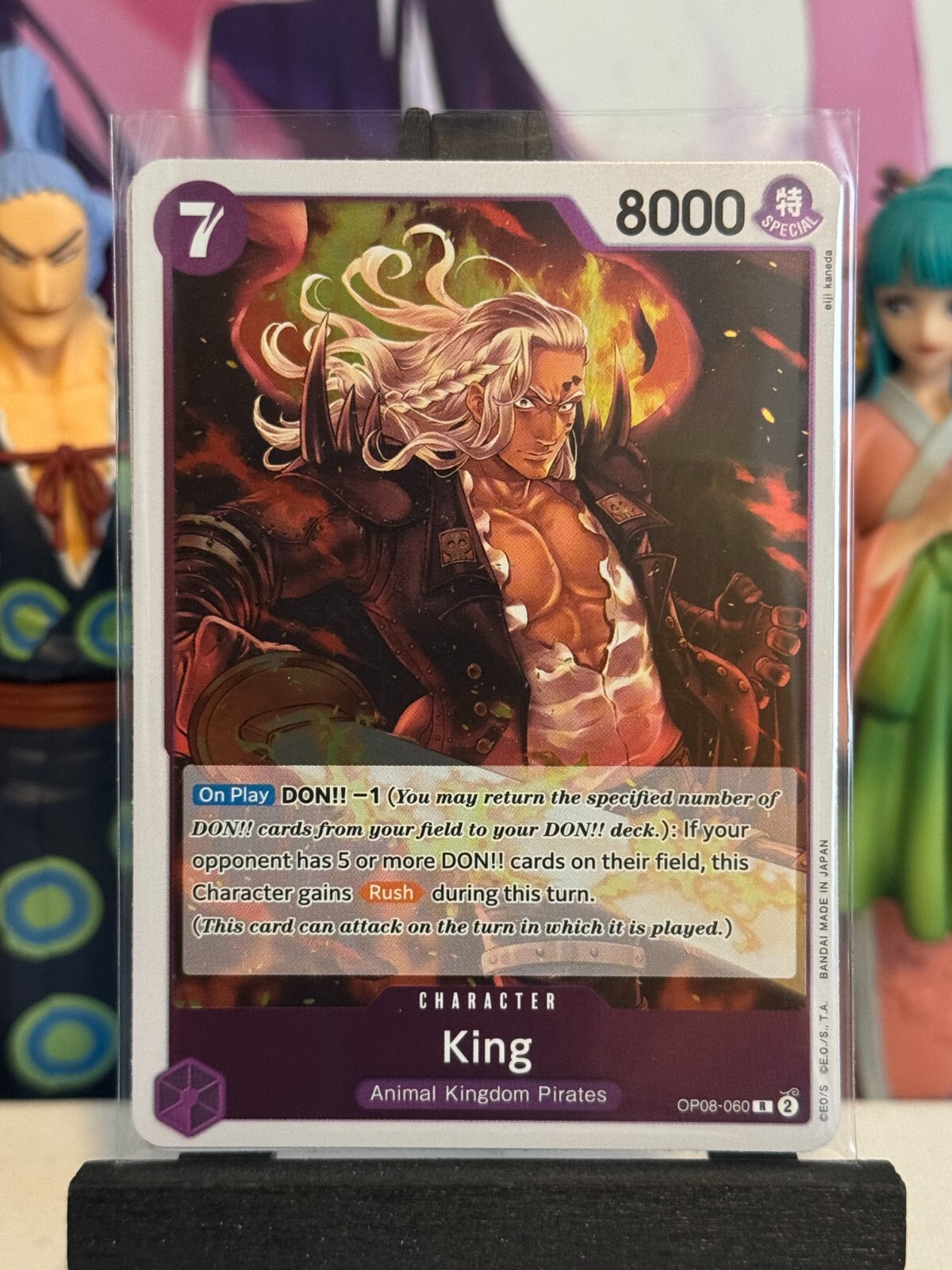 One Piece CG 4 King OP08-060 Two Legends Rare! | eBay