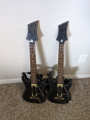 XBONEA - X2 GUITAR HERO Activision Wireless Controllers Straps Xbox - No Dongles