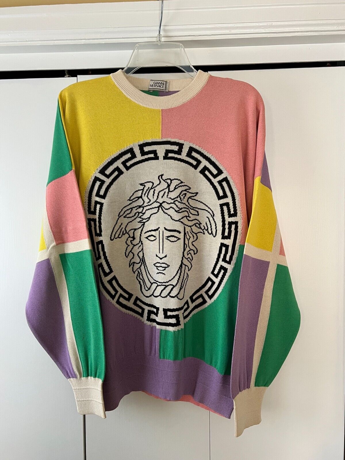Rare Authentic Vintage Men's Gianni Versace Medusa Sweater Rare Authentic Vintage Men's Gianni Versace Medusa Sweater