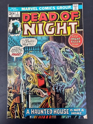 Dead of Night #1 Marvel Comic Book 1973