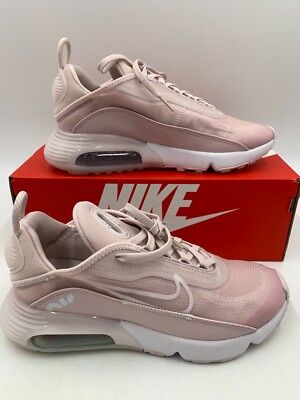Nike Womens Nike Air Max 2090 Shoe Rose Metallic Silver White Sz 7 #CT1290-600