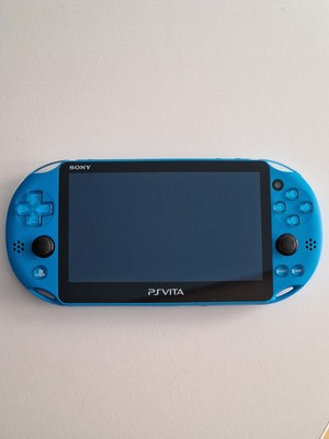 Sony Playstation PS Vita Aqua Blue PCH-2000 ZA23 Console Only PSV