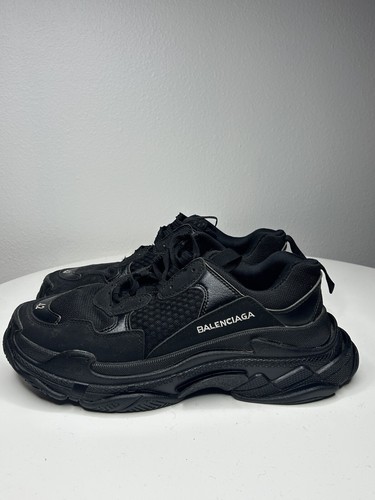 Size 8.5 - Balenciaga Triple S Sneaker Triple Black | eBay