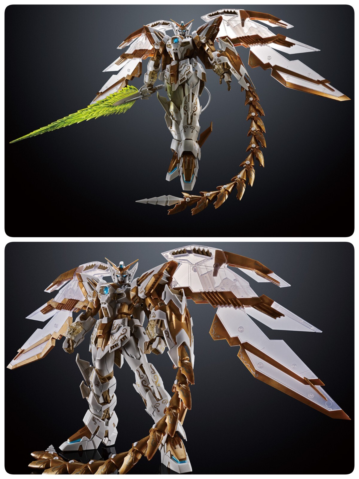 ガンダムエピオンEWCROSSCONTRASTCOLORSCLEAR WHITE MG 1/100 GUNDAM EPYON EW [CROSS CONTRAST COLORS / CLEAR