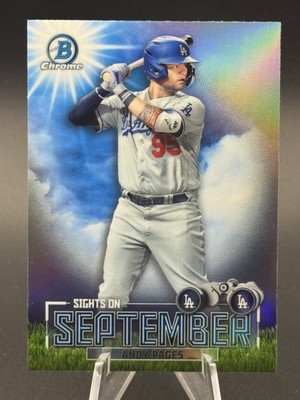 2023 Bowman SOS-5 Andy Pages Sights on September Los Angeles Dodgers