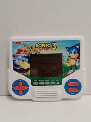 Vintage 1998 Tiger Electronics Sonic The Hedgehog 3 Handheld Game Tested Working