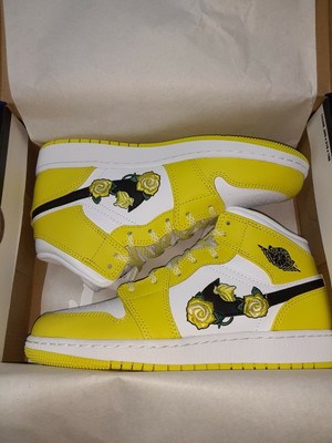 yellow flower jordan 1s Off 60 