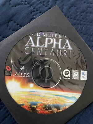 computer games Sid Meier's Alpha Centauri Mac Firaxis Games 99