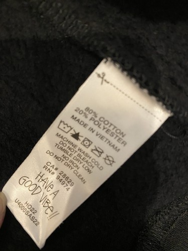 Pre-owned Stussy 8 Ball Fade Hoodie Black, Size Xl. Brand