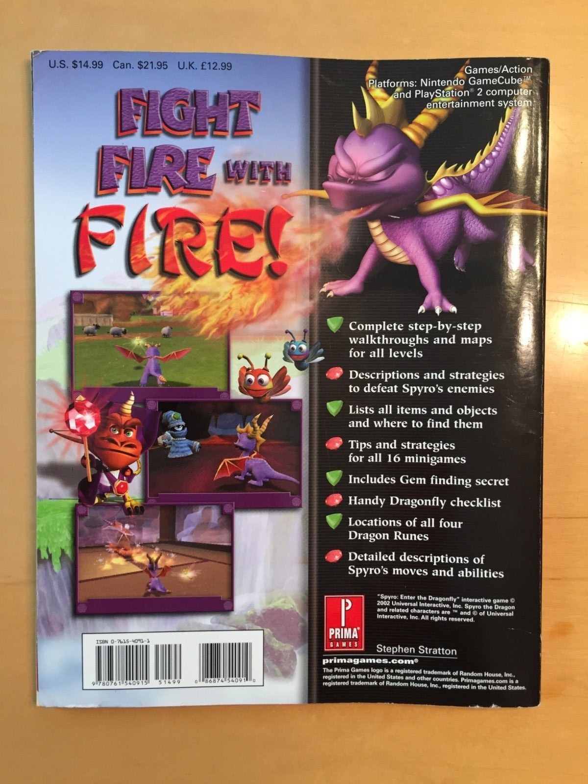 SPYRO ENTER THE DRAGON STRATEGY GUIDE (Prima's Official Strategy Guide)