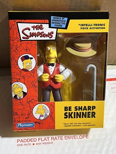 The Simpsons Be Sharp Skinner Playmates Exclusive Mail-Away
