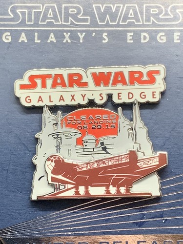Disney Star Wars Galaxys Edge Trading Pin Opening Day 2019! NWT