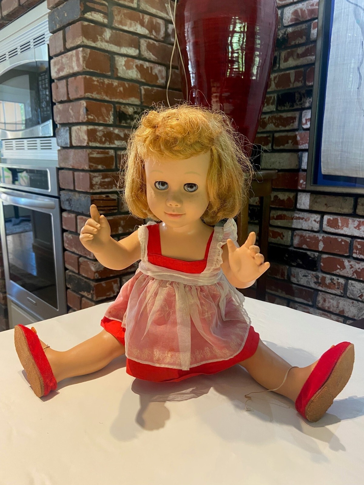 人形 Chatty Cathy dolls Vintage 1959 Mattel Chatty Cathy Talking Doll #1 Prototype