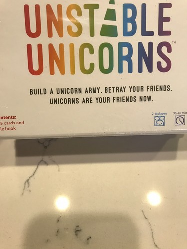 NEW Sealed Unstable Unicorns Card Game NIB