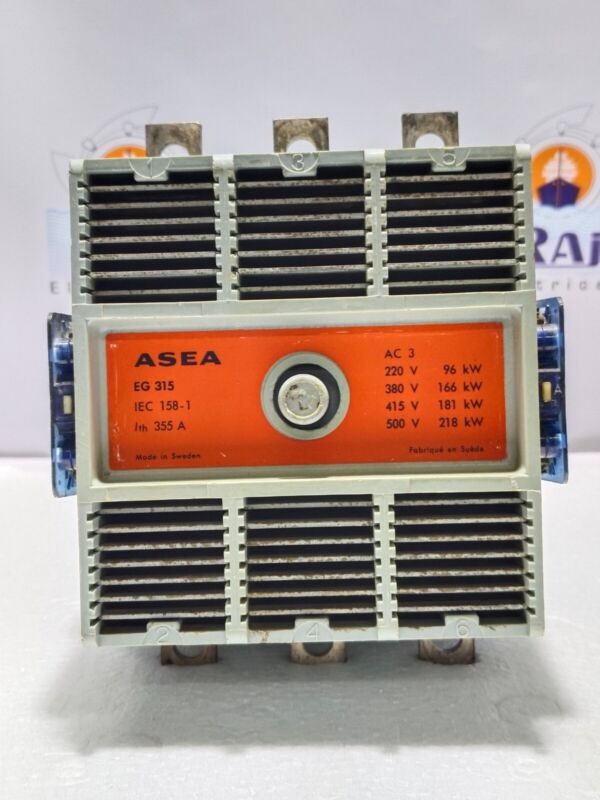 Asea Eg315  3-pole Contactor 355 Amp. (free Shipping)