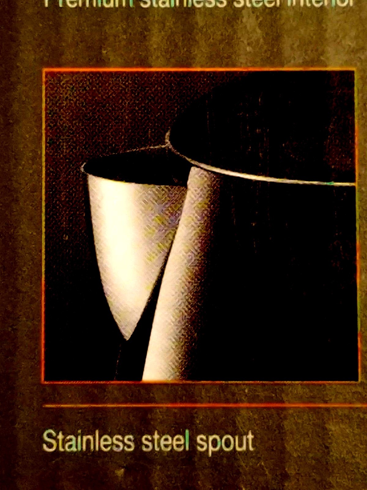 Krups Electric Kettle Tea Coffee Premium Stainless Steel Cool Touch  New