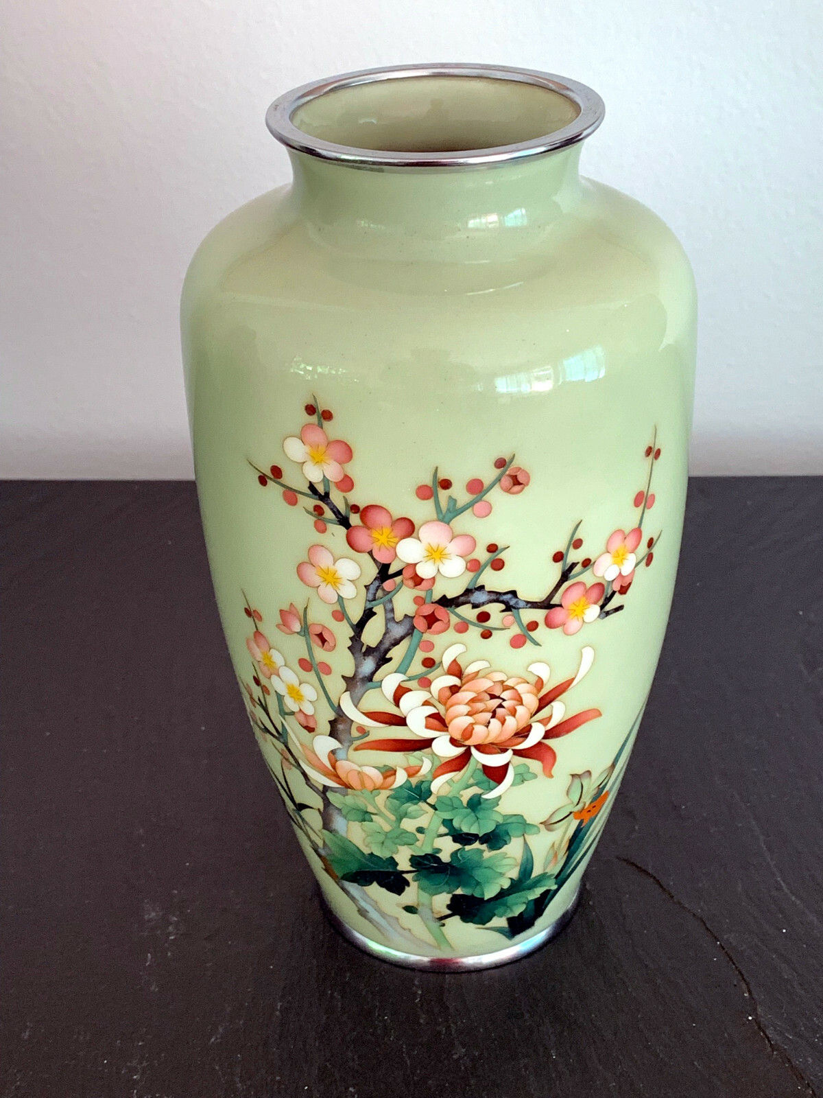 A Japanese Cloisonne Vase by Ando Jubei Meiji Period eBay