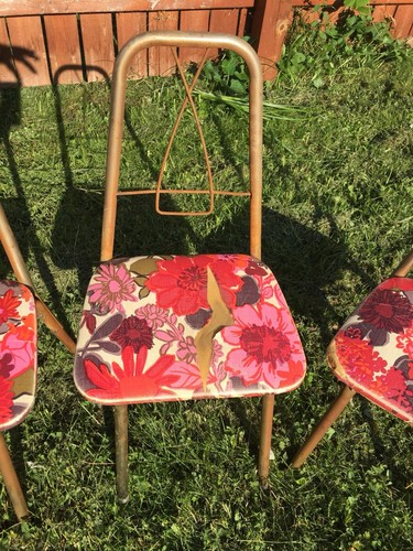 Vintage Childrens Chair Set Kids Chairs Childs 4 Seats