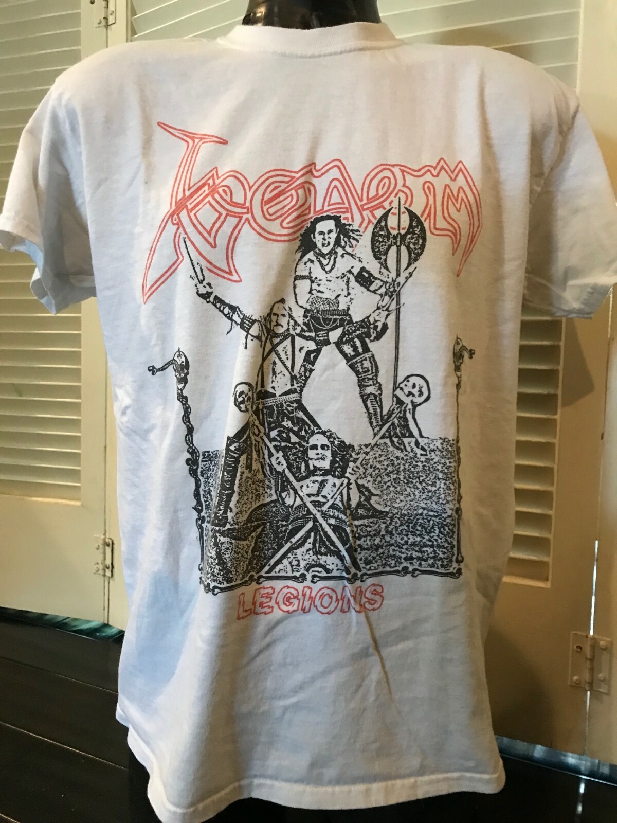 Venom Legions Promo Print Shirt Size M Satanic Death Rock Grindcore Metal |  eBay