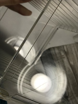 Lot (x3) Vintage Stackable Acrylic CD Cases Holder