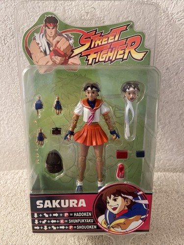 Sakura Street Fighter New Sota Toys Orange Variant | eBay