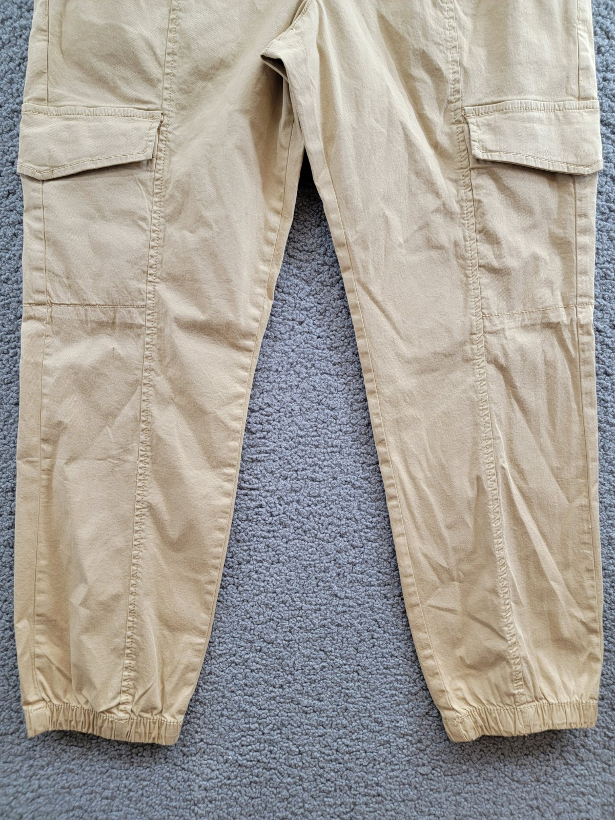Sanctuary Rebel Cargo Pants Women's 28 True Khaki Tapered Leg Button Zip Closure - Picture 4 of 20