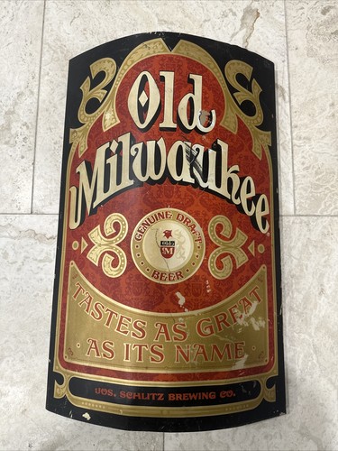Old Milwaukee Light ビール看板 Old Milwaukee Light ビール看板 Old Milwaukee Beer Lighted