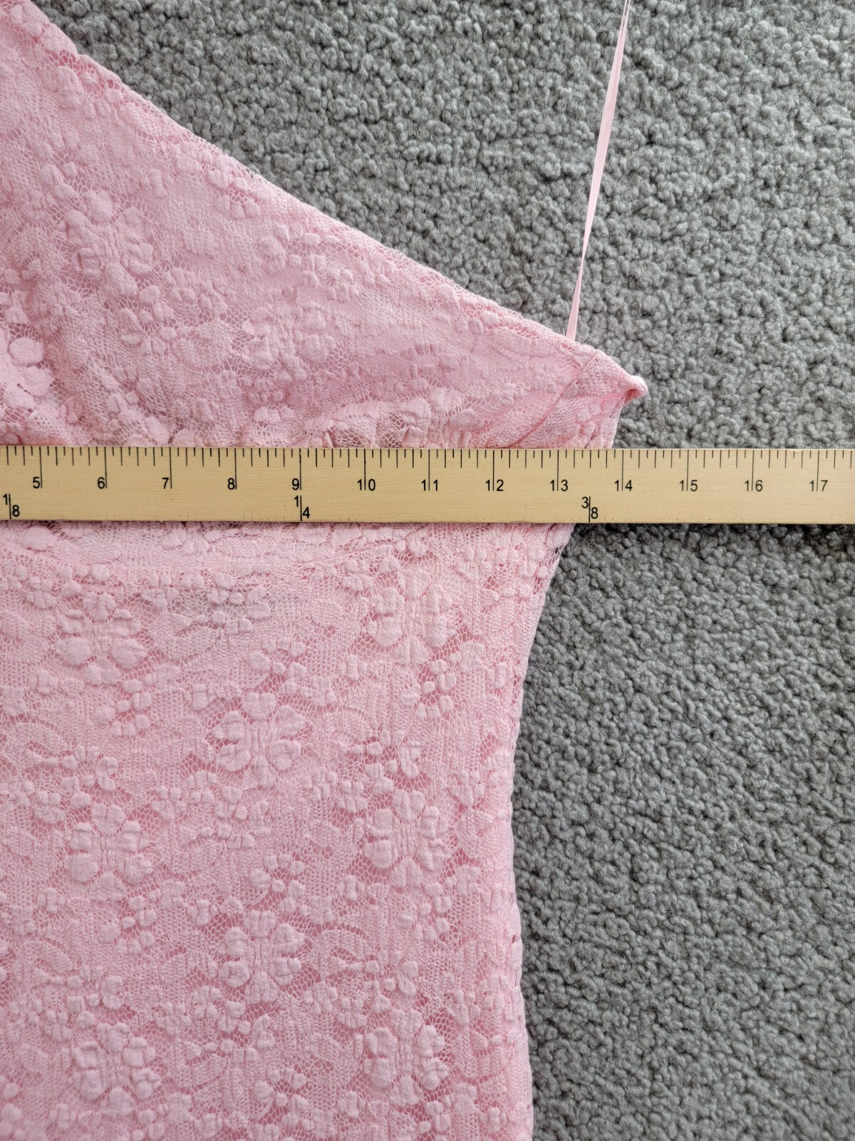 Bardot Albie Knit Maxi Dress Women's 4 Candy Pink One Shoulder Back Zip Closure - Picture 5 of 16