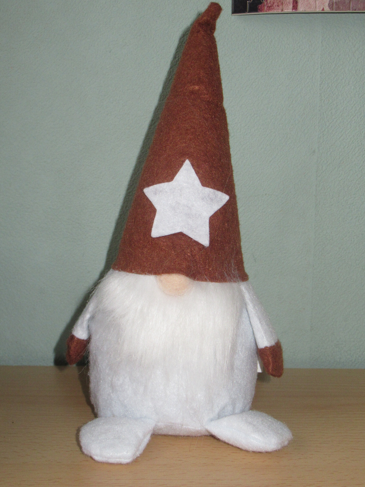 Weihnachtswichtel Nisser 25 cm Groß Hygge Skandinavisch Schwedisch aus Filz NEU