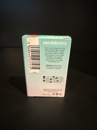 Models Own Rock N Rosy Blush Creme Blusher, Peony 10  .08oz Sealed In Box