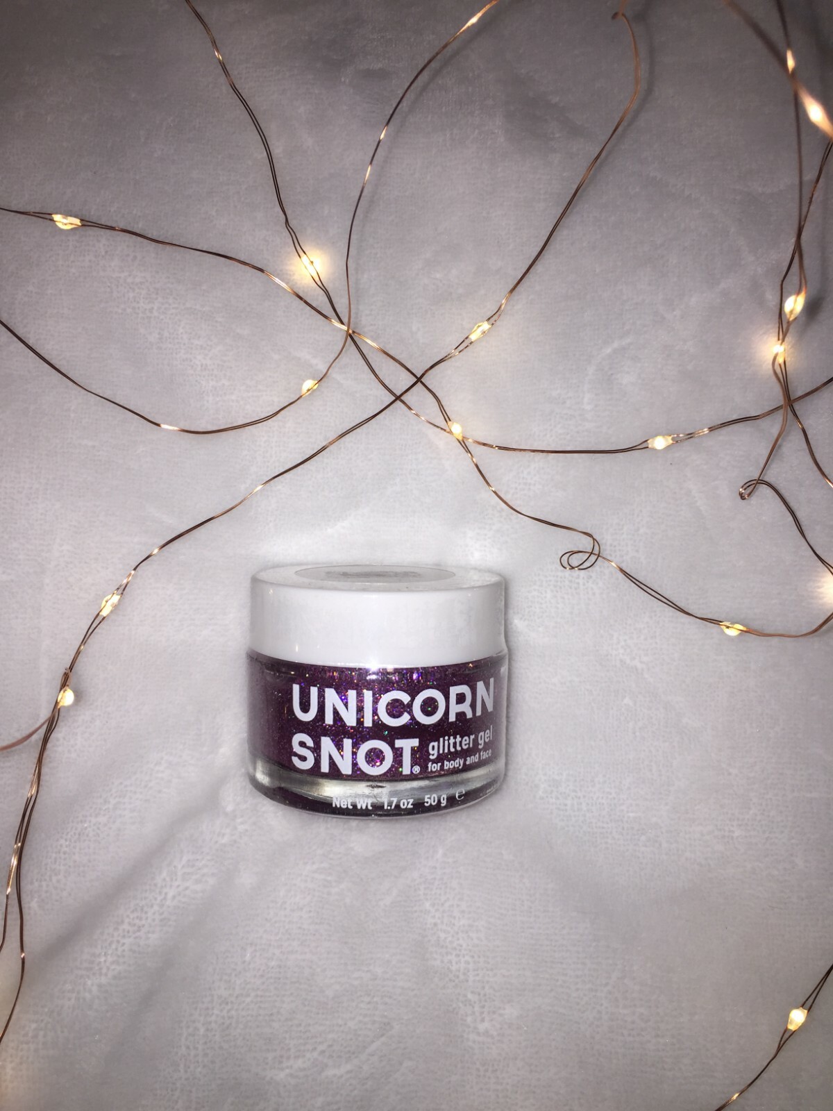 Unicorn Snot Glitter Gel for Face, Body, and Hair - Purple