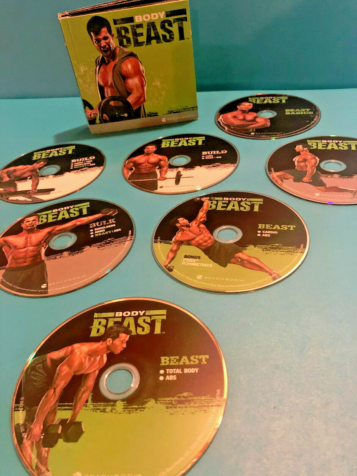 BODY BEAST DVD 7枚セット BEACH BODY BODY BEAST ~ Replacement DVD ~ CHOOSE from 13 discs ~ Buy