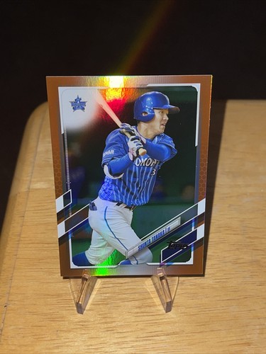 2021 Topps Pro Nippon Shunta Tanaka Orange 03/25 Refactor