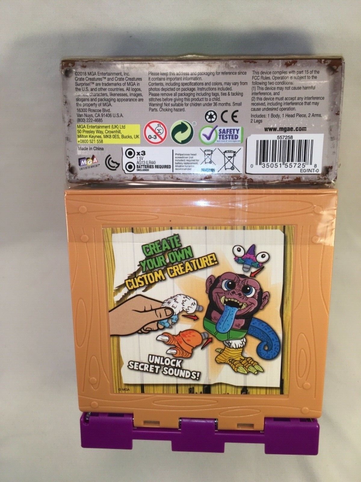 Crate Creatures Surprise! Kaboom Box – Gobbie Mix N Match Creature Figurine NIB