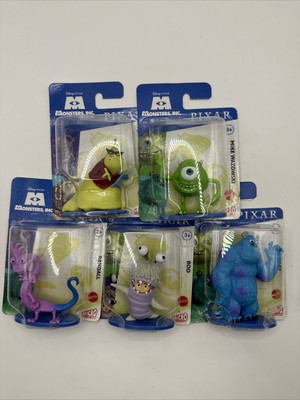 Disney Pixar Monster Inc Micro Collection, Boo, Randall, Sullen, Mike