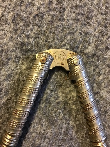 VINTAGE Manual HMO Metal Nut Cracker Tool