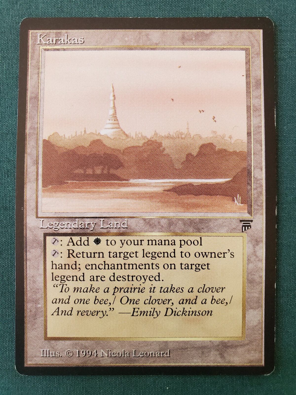 UBT カラカス karakas 英FOIL1枚 ボックストッパー MTG UBT カラカス