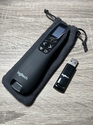 Logitech R800 Wireless Presenter with Laser, Case Included
