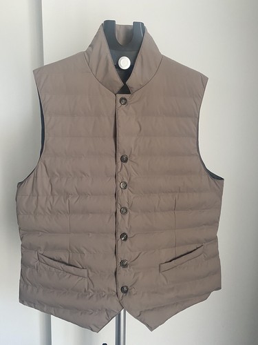 BRUNELLO CUCINELLI GOOSE DOWN MENS VEST US SIZE XL | eBay
