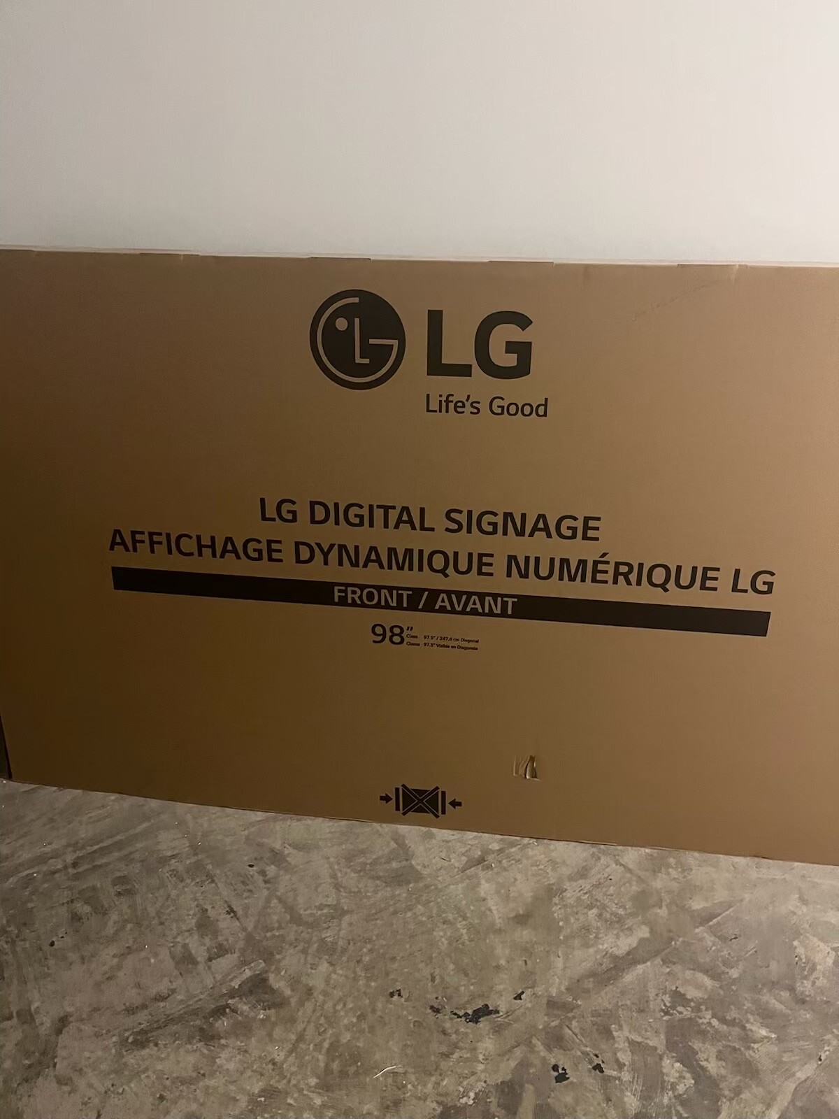 lg 98 inch tv