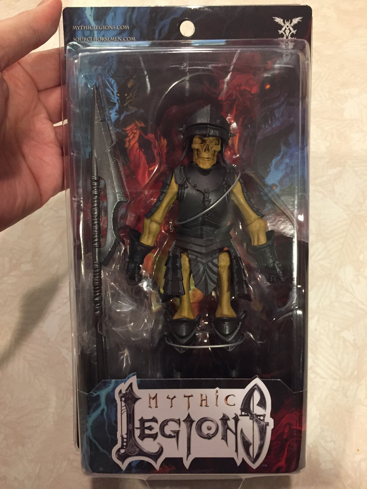 Mythic Legions Deluxe Skeleton Legion Builder NEW | eBay