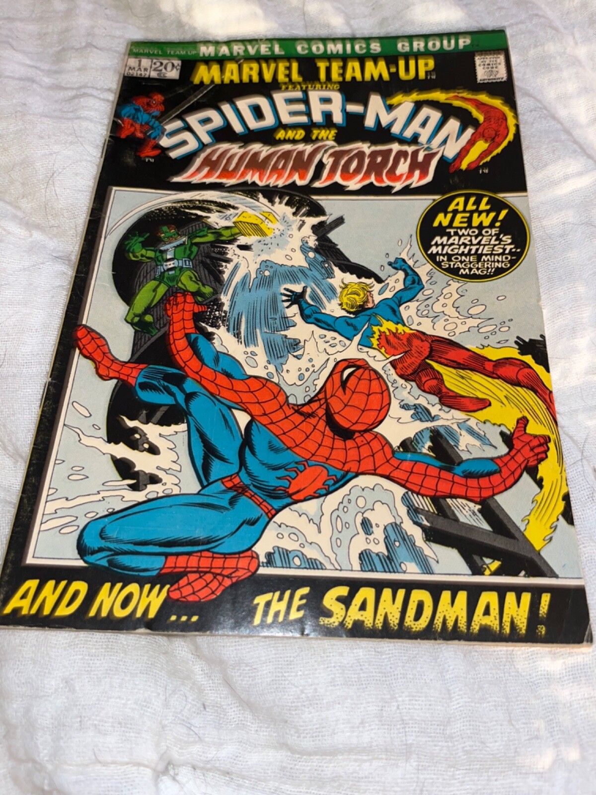 ⑰MARVEL  MARVEL  TEAM-UP SPIDER MAN Marvel Team-up #71- SPIDER-MAN and FALCON vf+ | eBay